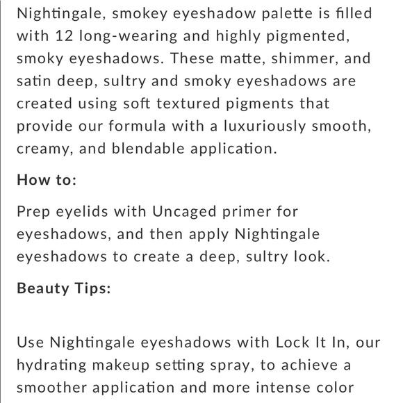 $10⬇️SUNDAY💖Pretty Vulgar Nightingale Palette - Picture 10 of 11